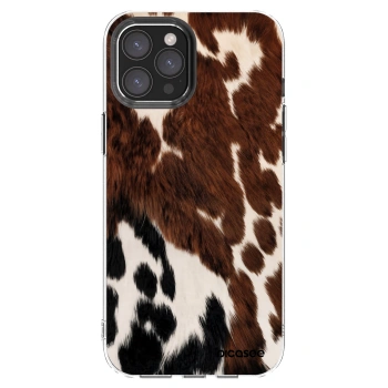 Picasee husă transparentă din silicon pentru Apple iPhone 12 Pro Max - Rust