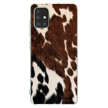 Picasee husă transparentă din silicon pentru Samsung Galaxy M51 M515F - Rust