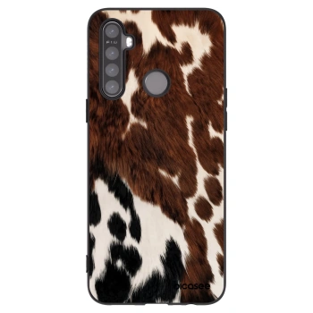 Picasee husă neagră din silicon pentru Realme 6i - Rust