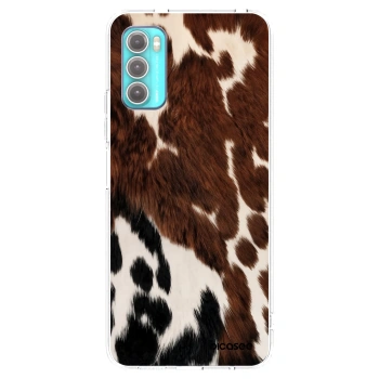 Picasee husă transparentă din silicon pentru Motorola Moto G60 - Rust