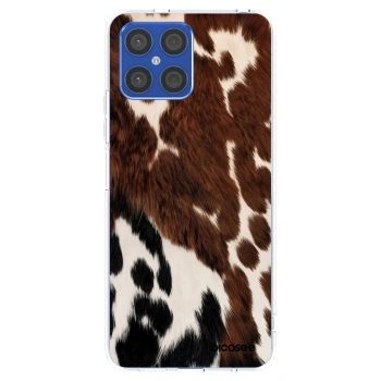 Picasee husă transparentă din silicon pentru Honor X8 4G - Rust