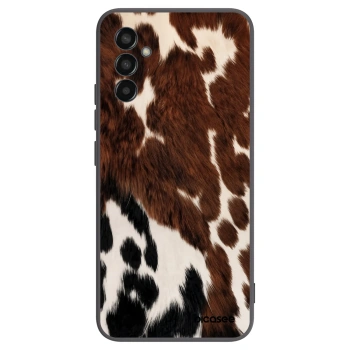 Picasee husă neagră din silicon pentru Samsung Galaxy M13 M135F - Rust