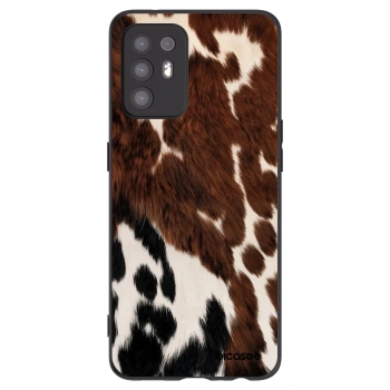 Picasee husă neagră din silicon pentru OPPO A94 5G - Rust