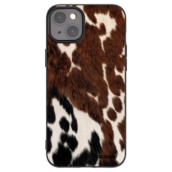 Picasee husă neagră din silicon pentru Apple iPhone 15 Plus - Rust