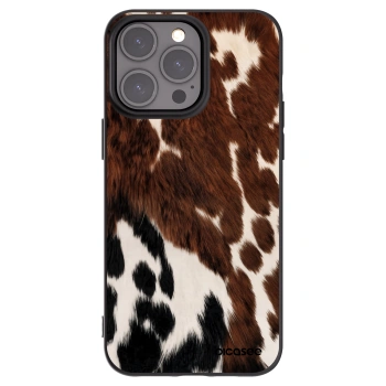 Picasee husă neagră din silicon pentru Apple iPhone 15 Pro Max - Rust