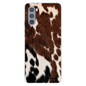 Picasee husă transparentă din silicon pentru Motorola Moto G62 - Rust