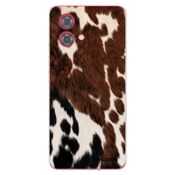 Picasee husă transparentă din silicon pentru Motorola Moto G84 5G - Rust