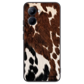 Picasee husă neagră din silicon pentru Realme C33 (2023) - Rust