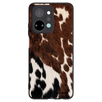 Picasee husă neagră din silicon pentru Honor X7a - Rust