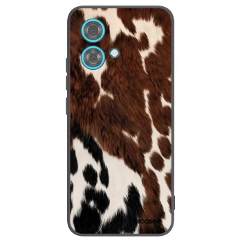 Picasee husă neagră din silicon pentru Motorola Edge 40 Neo - Rust