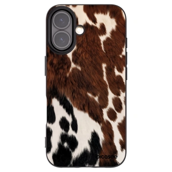 Picasee husă neagră din silicon pentru Apple iPhone 16 - Rust