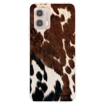 Picasee husă transparentă din silicon pentru Motorola Moto G53 5G - Rust