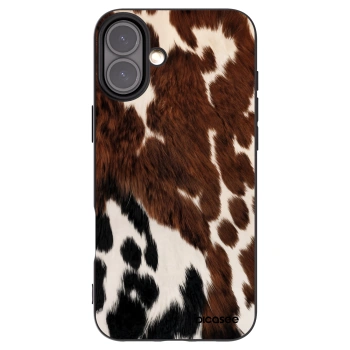 Picasee husă neagră din silicon pentru Apple iPhone 16 Plus - Rust