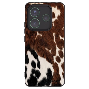 Picasee husă neagră din silicon pentru Xiaomi Redmi Note 14 5G - Rust