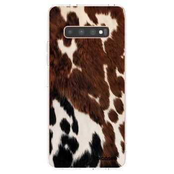 Picasee husă transparentă din silicon pentru Samsung Galaxy S10 Plus G975 - Rust