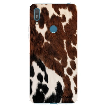 Picasee husă transparentă din silicon pentru Huawei Y7 2019 - Rust
