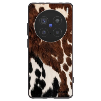 Picasee husă neagră din silicon pentru Vivo X200 Pro - Rust