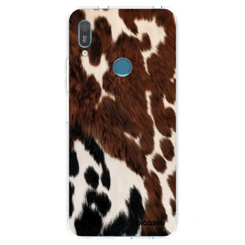 Picasee husă transparentă din silicon pentru Huawei Y6 2019 - Rust