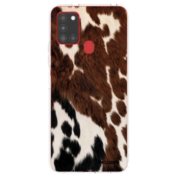 Picasee husă transparentă din silicon pentru Samsung Galaxy A21s - Rust