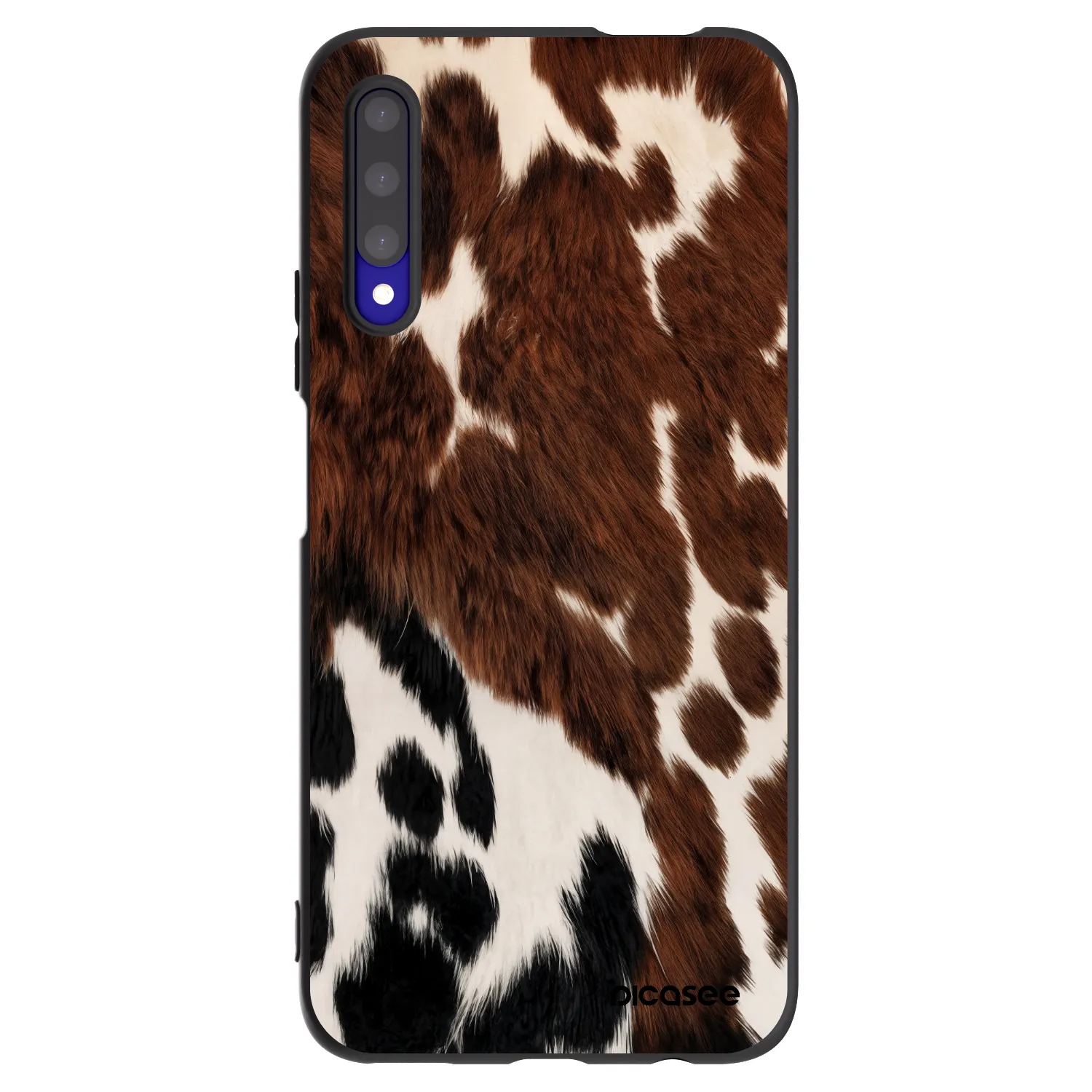 Picasee husă neagră din silicon pentru Honor 9X Pro - Rust