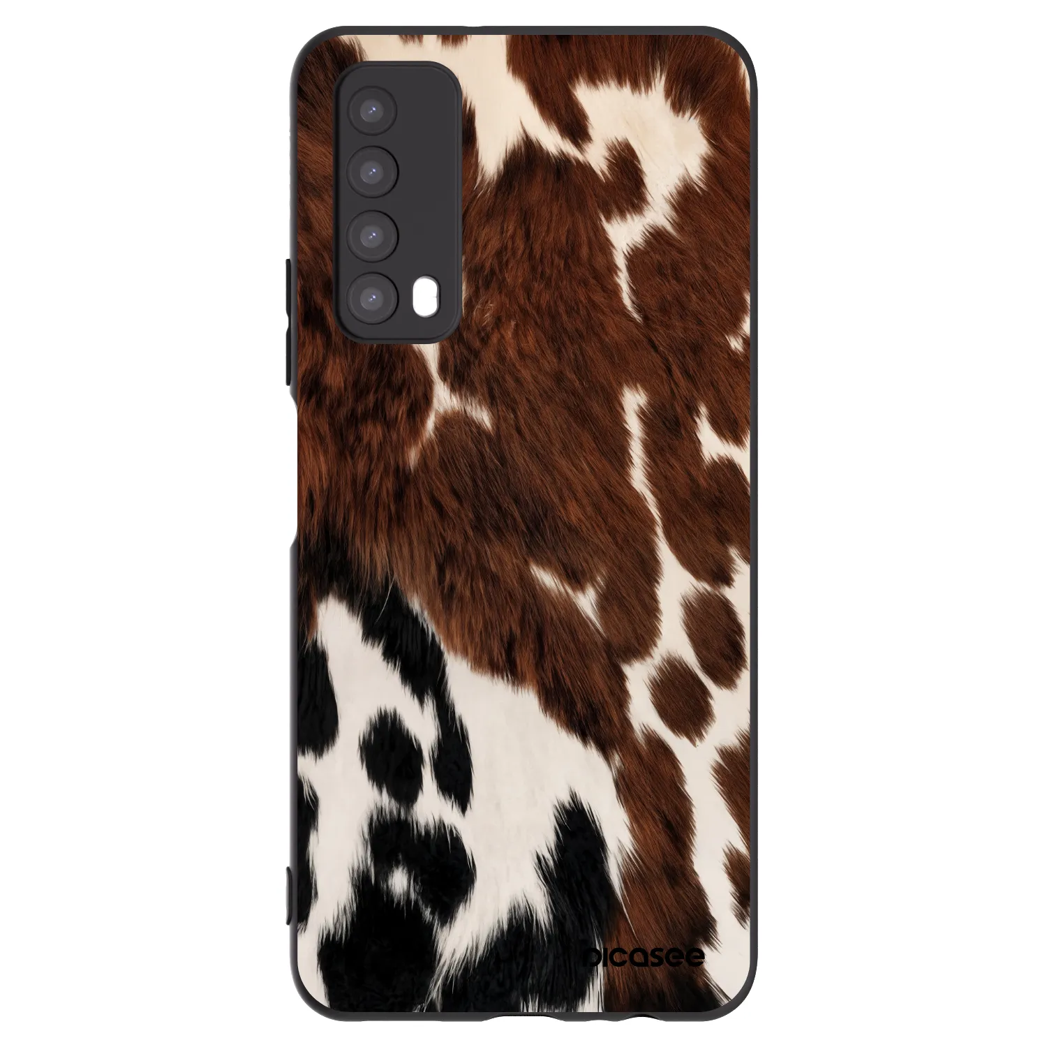 Picasee husă neagră din silicon pentru Huawei P Smart 2021 - Rust