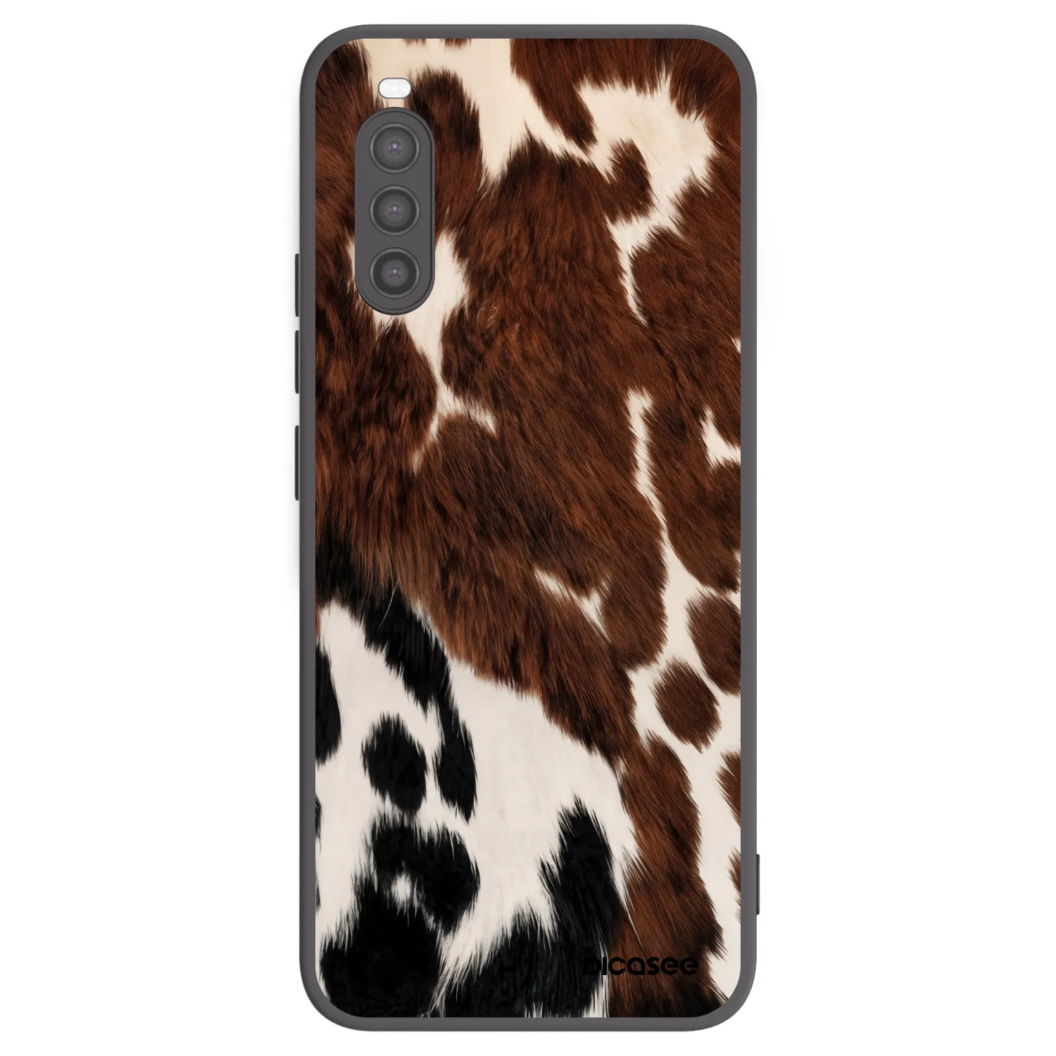 Picasee husă neagră din silicon pentru Sony Xperia 10 II - Rust