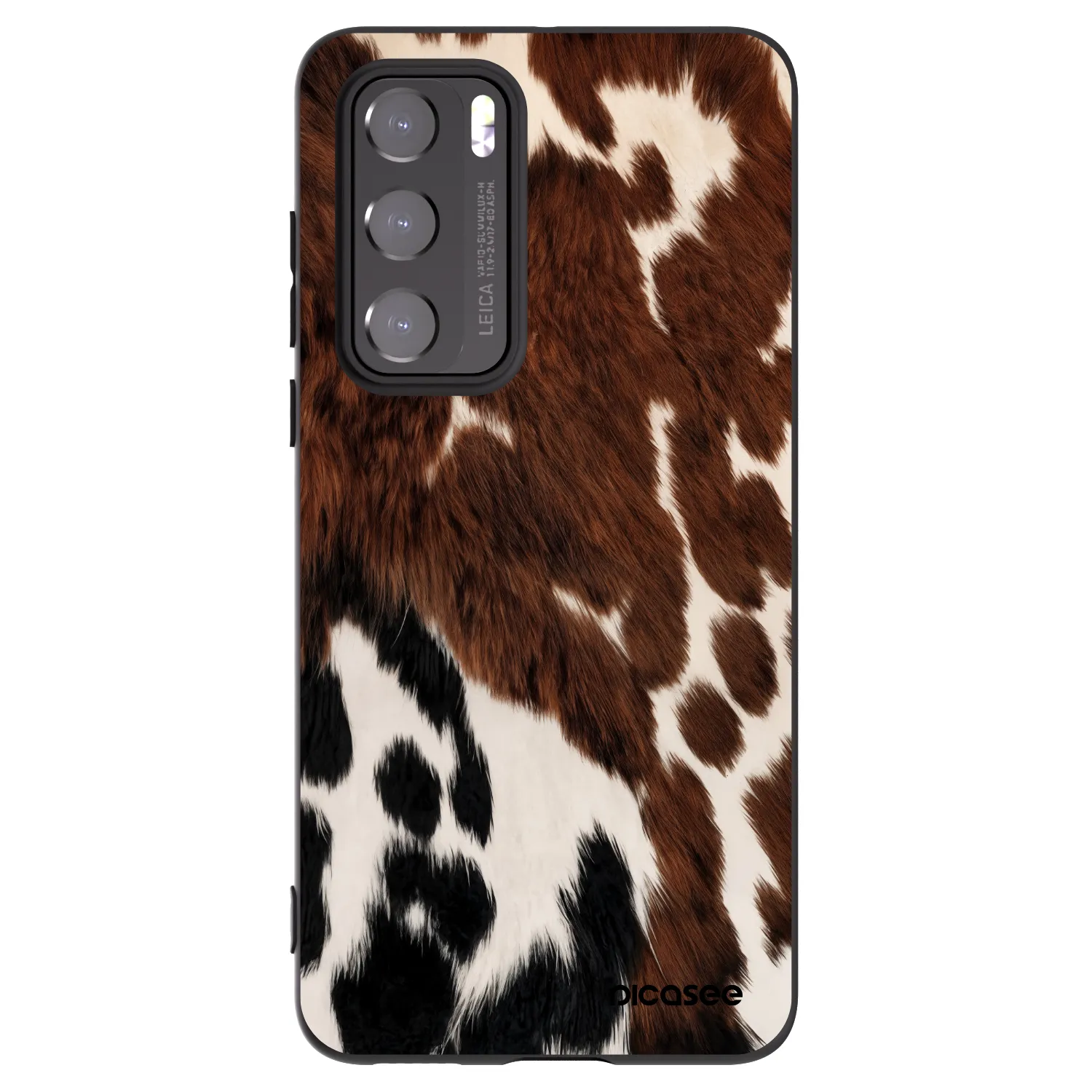 Picasee husă neagră din silicon pentru Huawei P40 - Rust