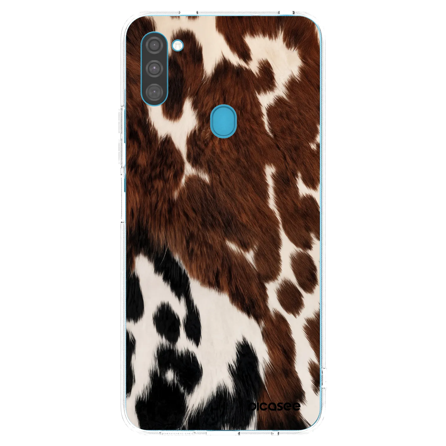Picasee husă transparentă din silicon pentru Samsung Galaxy M11 - Rust