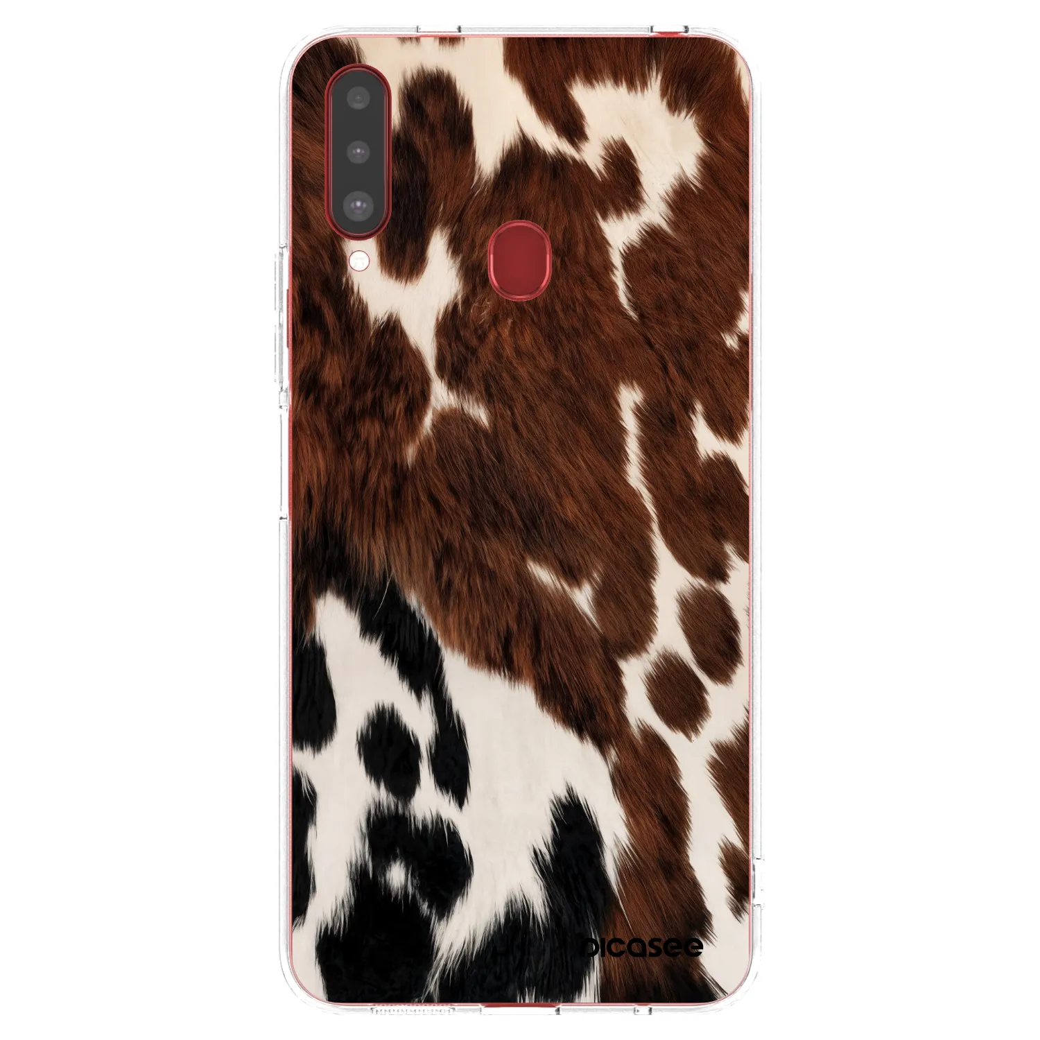 Picasee husă transparentă din silicon pentru Samsung Galaxy A20s - Rust