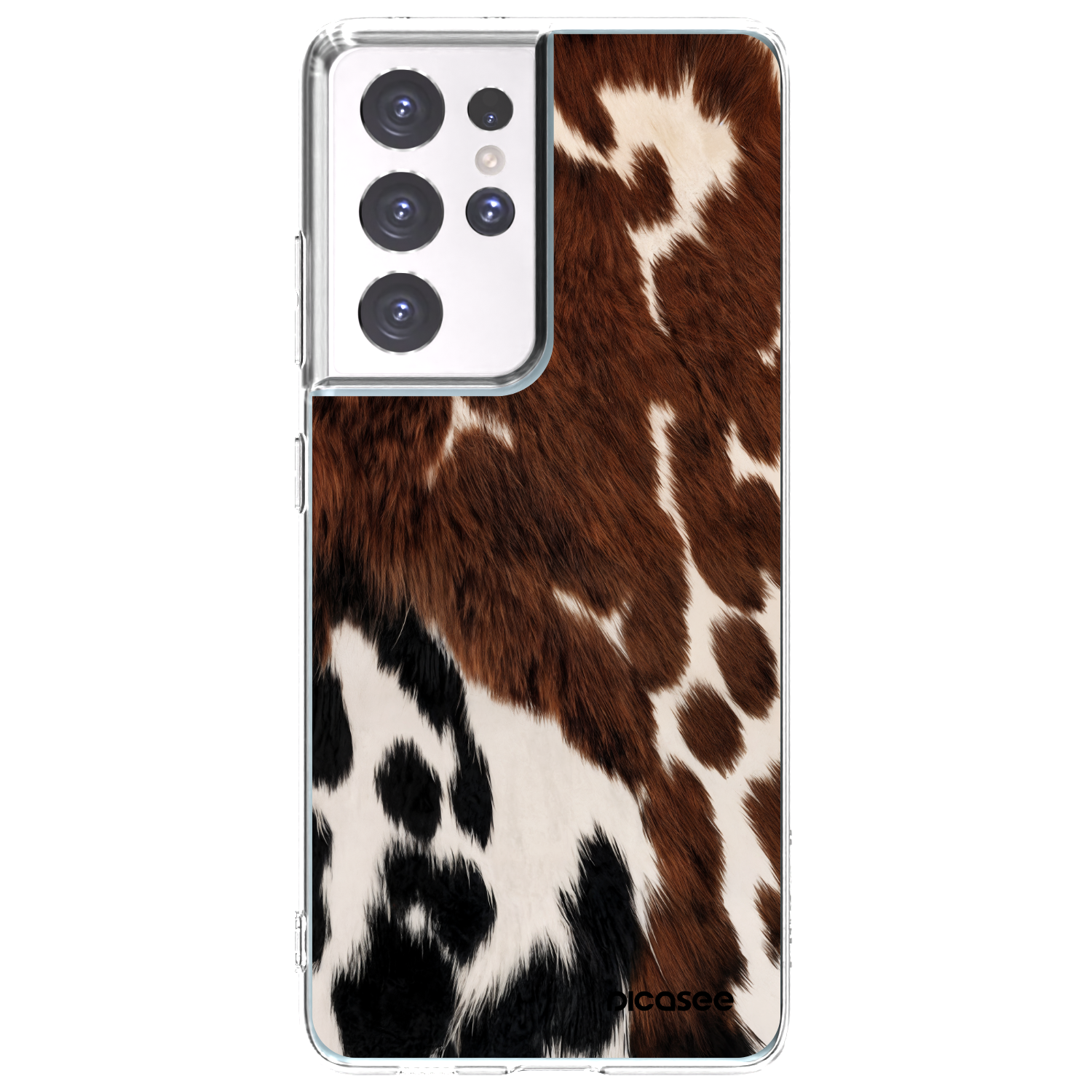 Picasee husă transparentă din silicon pentru Samsung Galaxy S21 Ultra 5G G998B - Rust