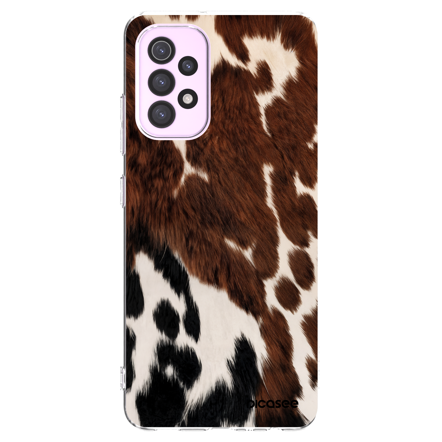 Picasee husă transparentă din silicon pentru Samsung Galaxy A32 5G A326B - Rust