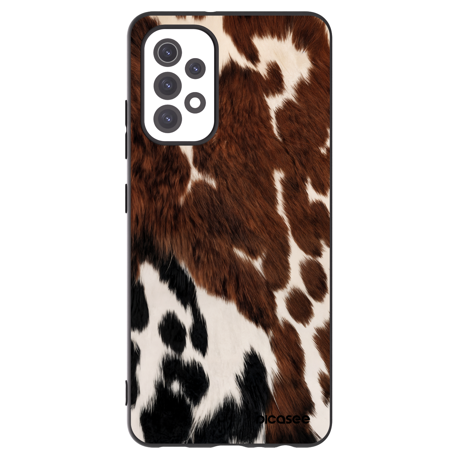 Picasee husă neagră din silicon pentru Samsung Galaxy A32 5G A326B - Rust