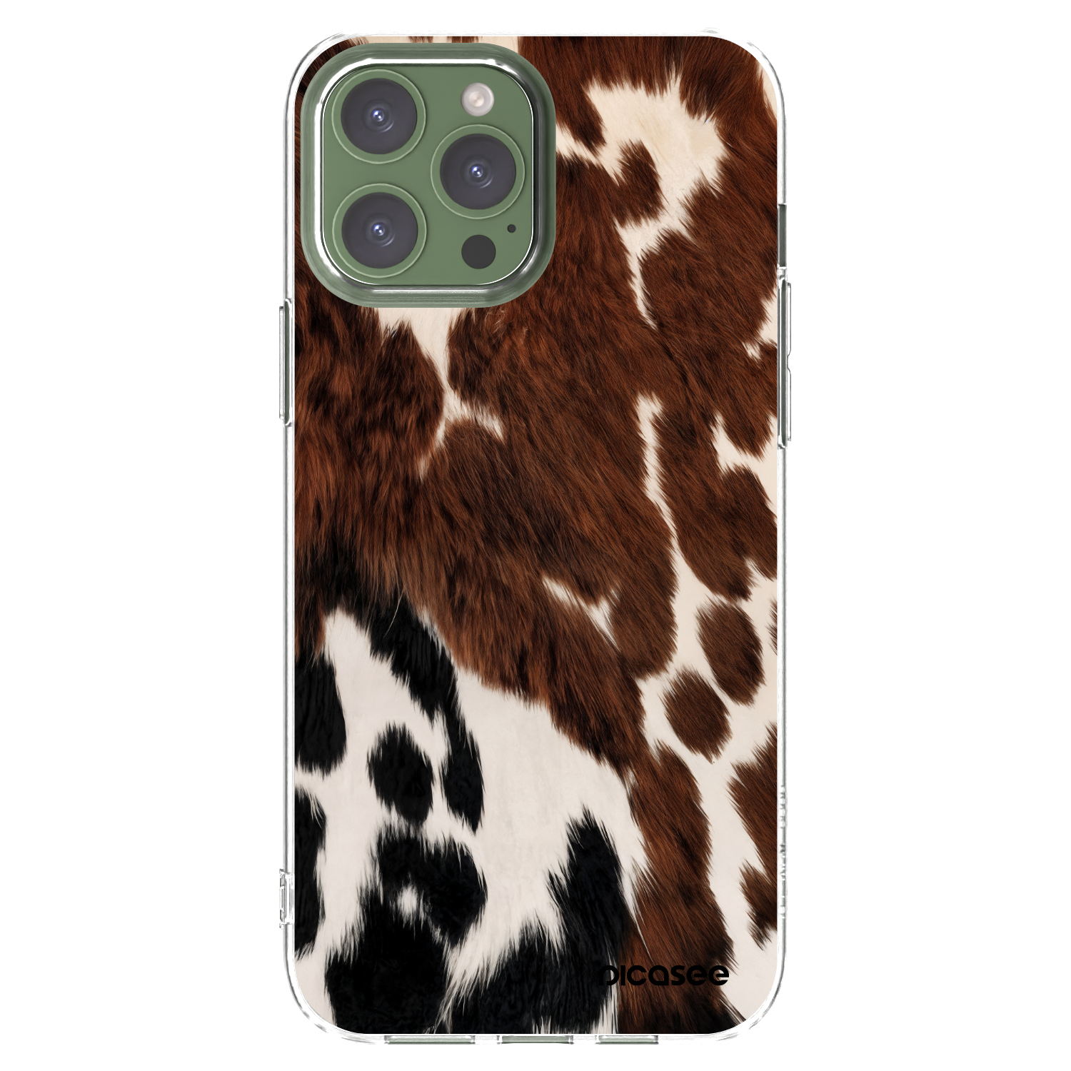 Picasee husă transparentă din silicon pentru Apple iPhone 13 Pro Max - Rust