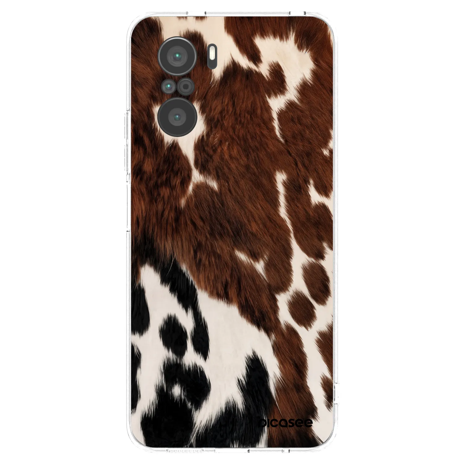 Picasee husă transparentă din silicon pentru Xiaomi Poco F3 - Rust