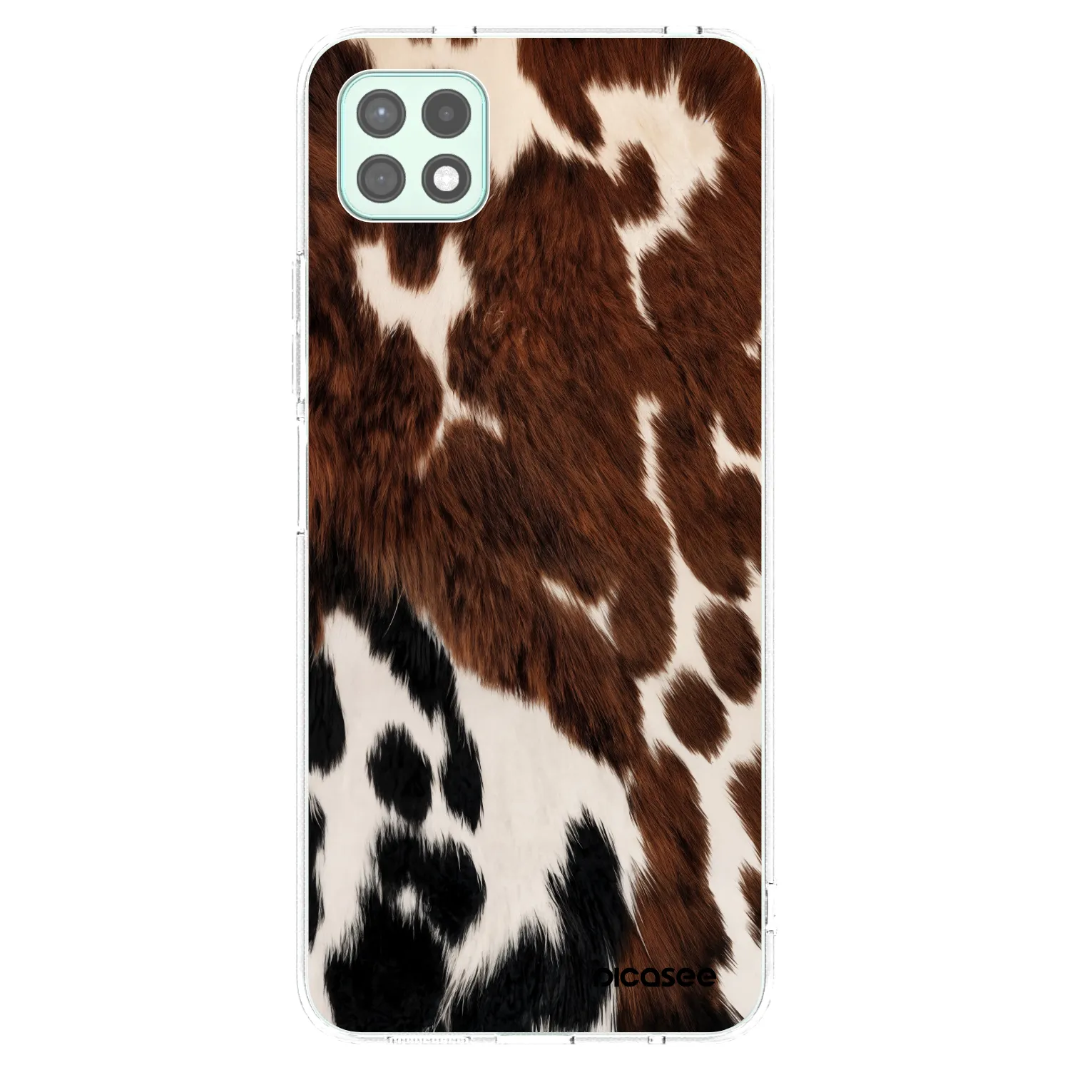 Picasee husă transparentă din silicon pentru Samsung Galaxy A22 A226B 5G - Rust