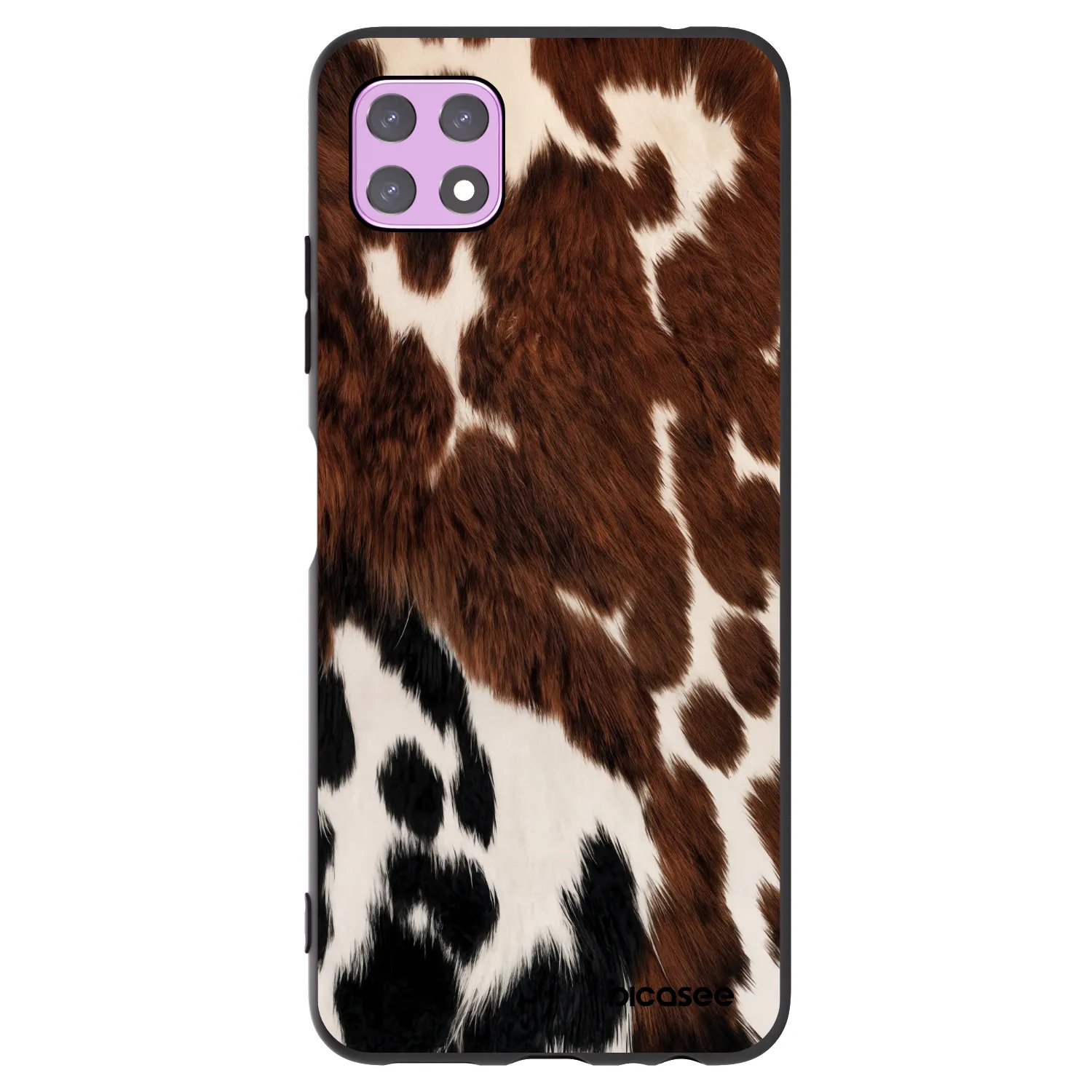 Picasee husă neagră din silicon pentru Samsung Galaxy A22 A226B 5G - Rust