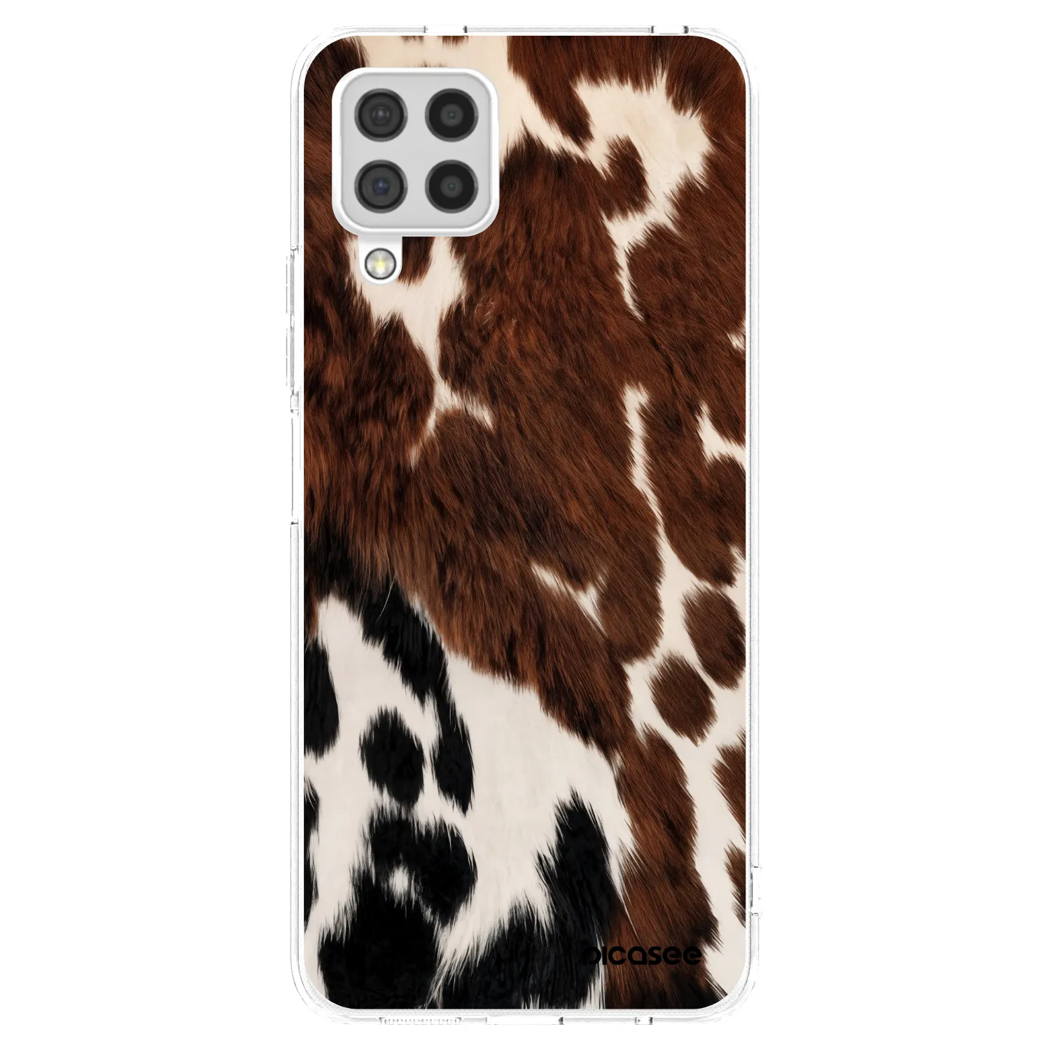Picasee husă transparentă din silicon pentru Samsung Galaxy A22 A225F 4G - Rust