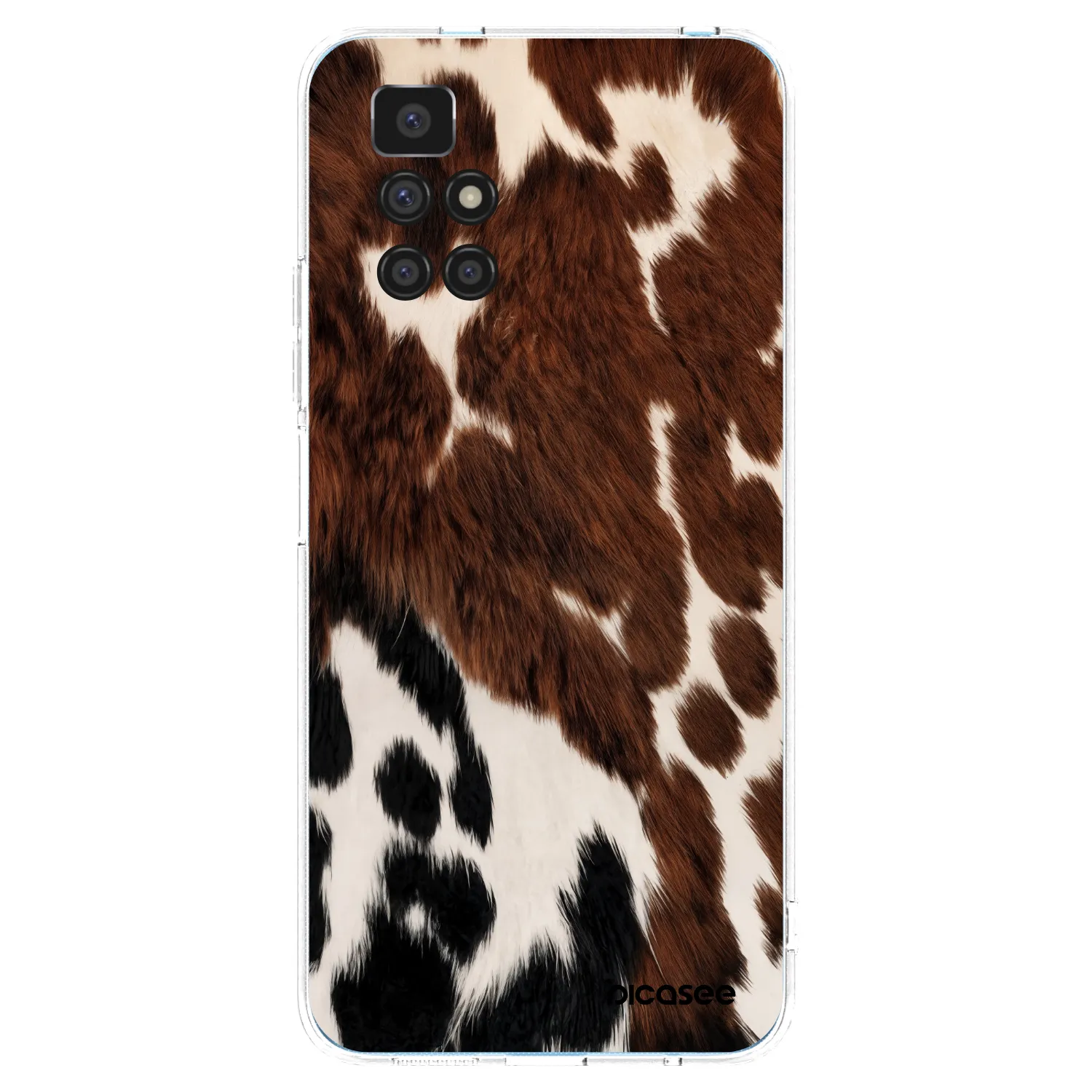 Picasee husă transparentă din silicon pentru Xiaomi Redmi 10 - Rust