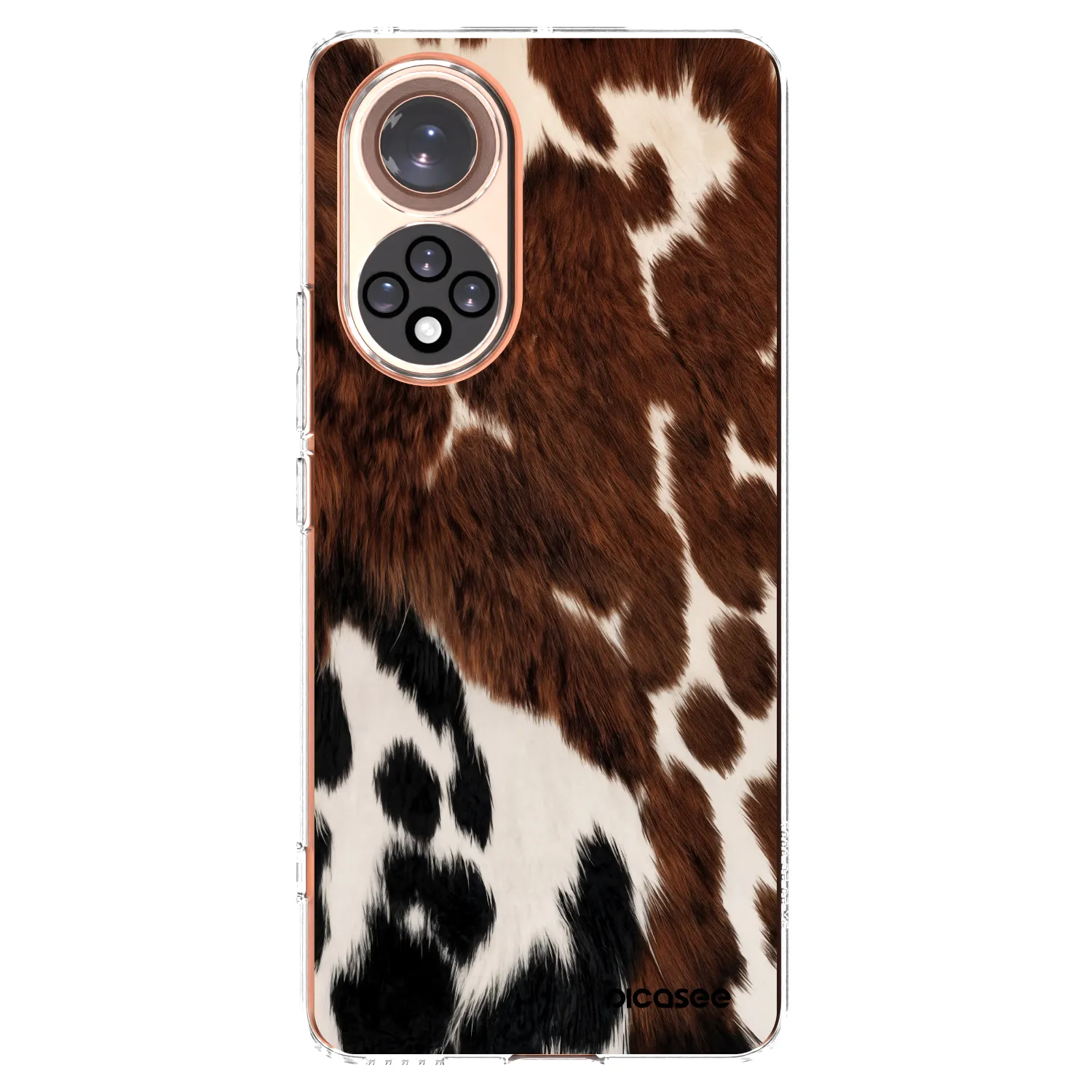 Picasee husă transparentă din silicon pentru Huawei Nova 9 - Rust