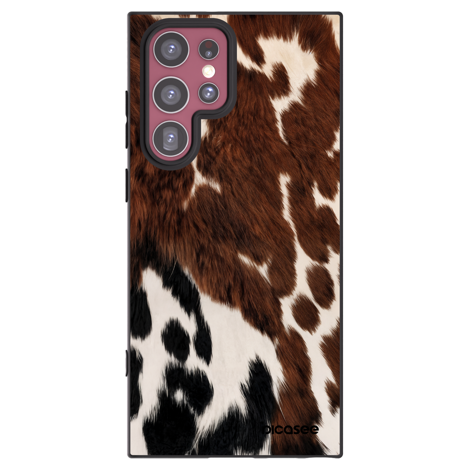 Picasee husă neagră din silicon pentru Samsung Galaxy S22 Ultra 5G - Rust