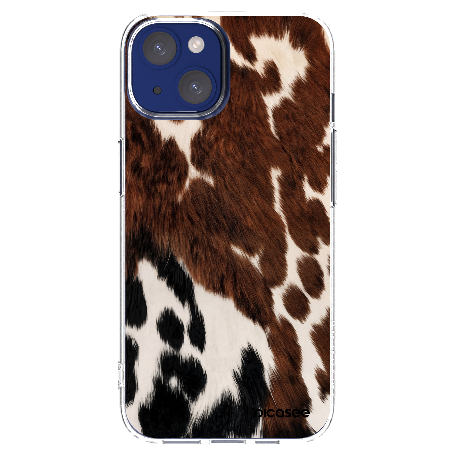 Picasee husă transparentă din silicon pentru Apple iPhone 14 - Rust