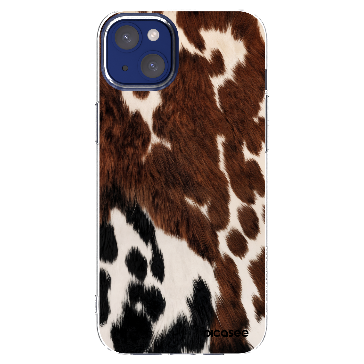 Picasee husă transparentă din silicon pentru Apple iPhone 14 Plus - Rust