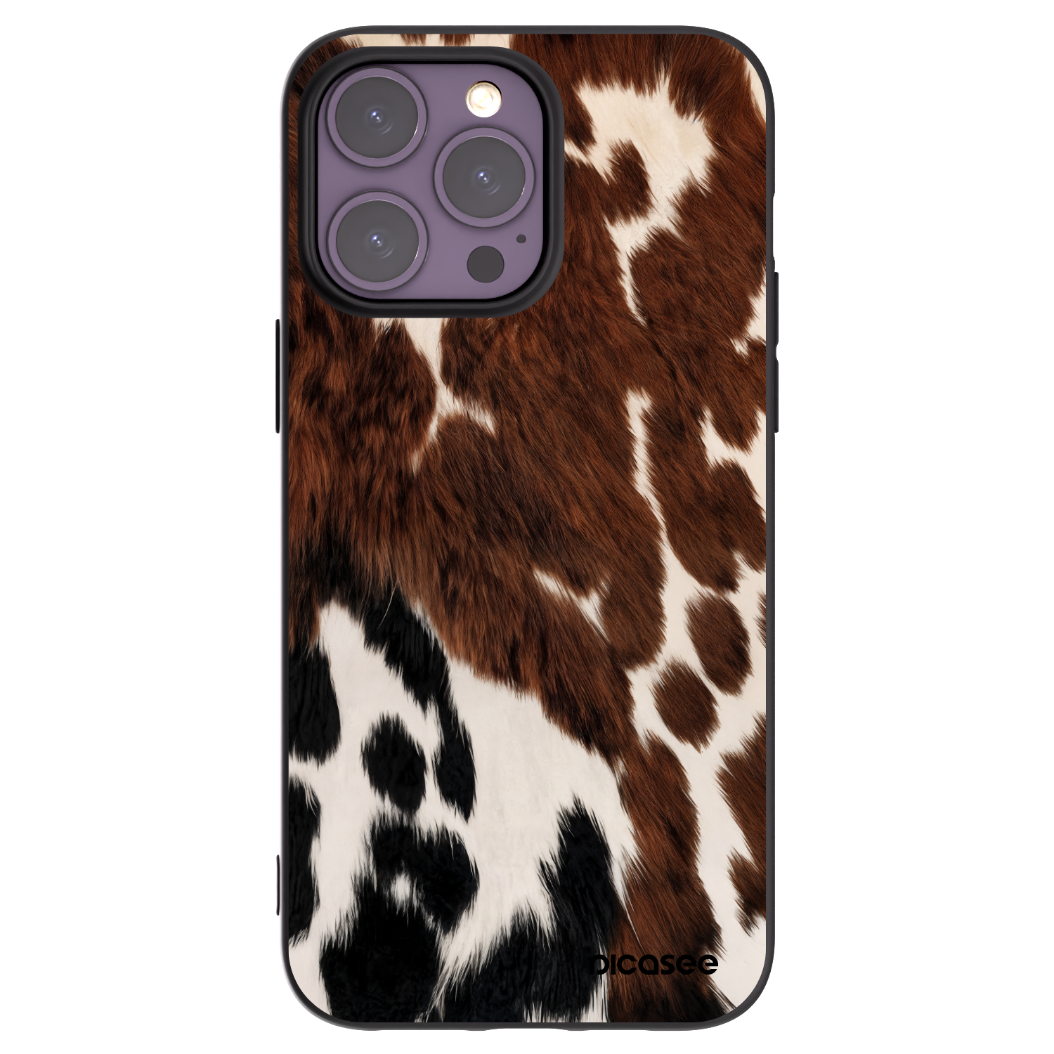 Picasee husă neagră din silicon pentru Apple iPhone 14 Pro Max - Rust