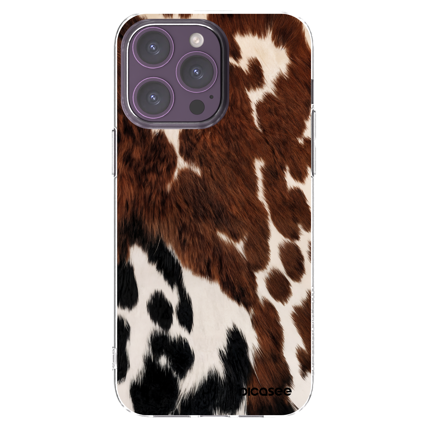 Picasee husă transparentă din silicon pentru Apple iPhone 14 Pro Max - Rust