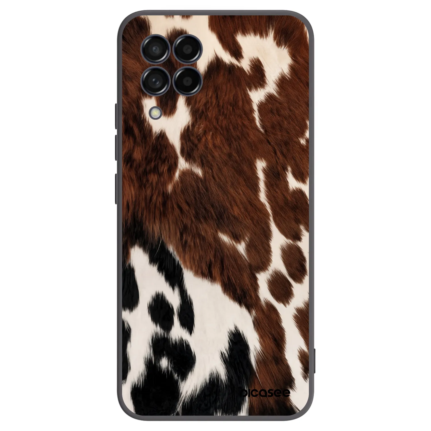 Picasee husă neagră din silicon pentru Samsung Galaxy M53 5G - Rust