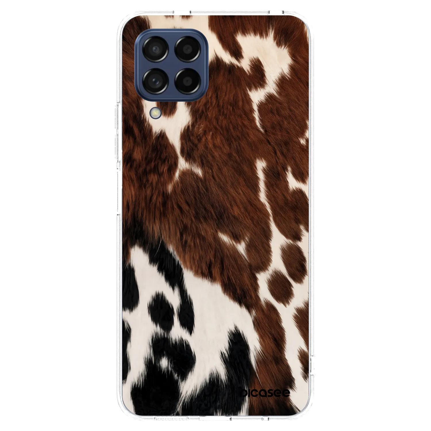 Picasee husă transparentă din silicon pentru Samsung Galaxy M53 5G - Rust