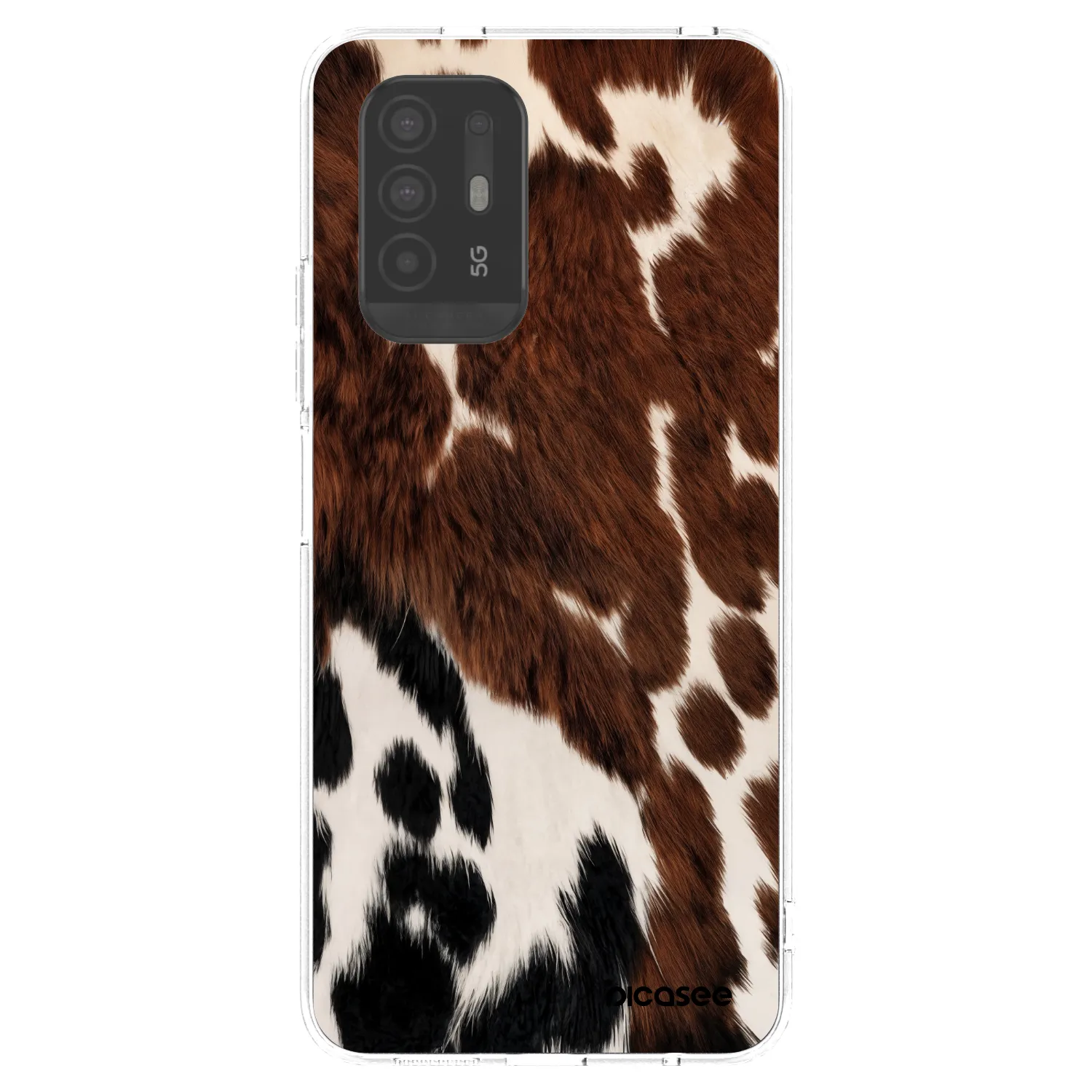 Picasee husă transparentă din silicon pentru OPPO A94 5G - Rust