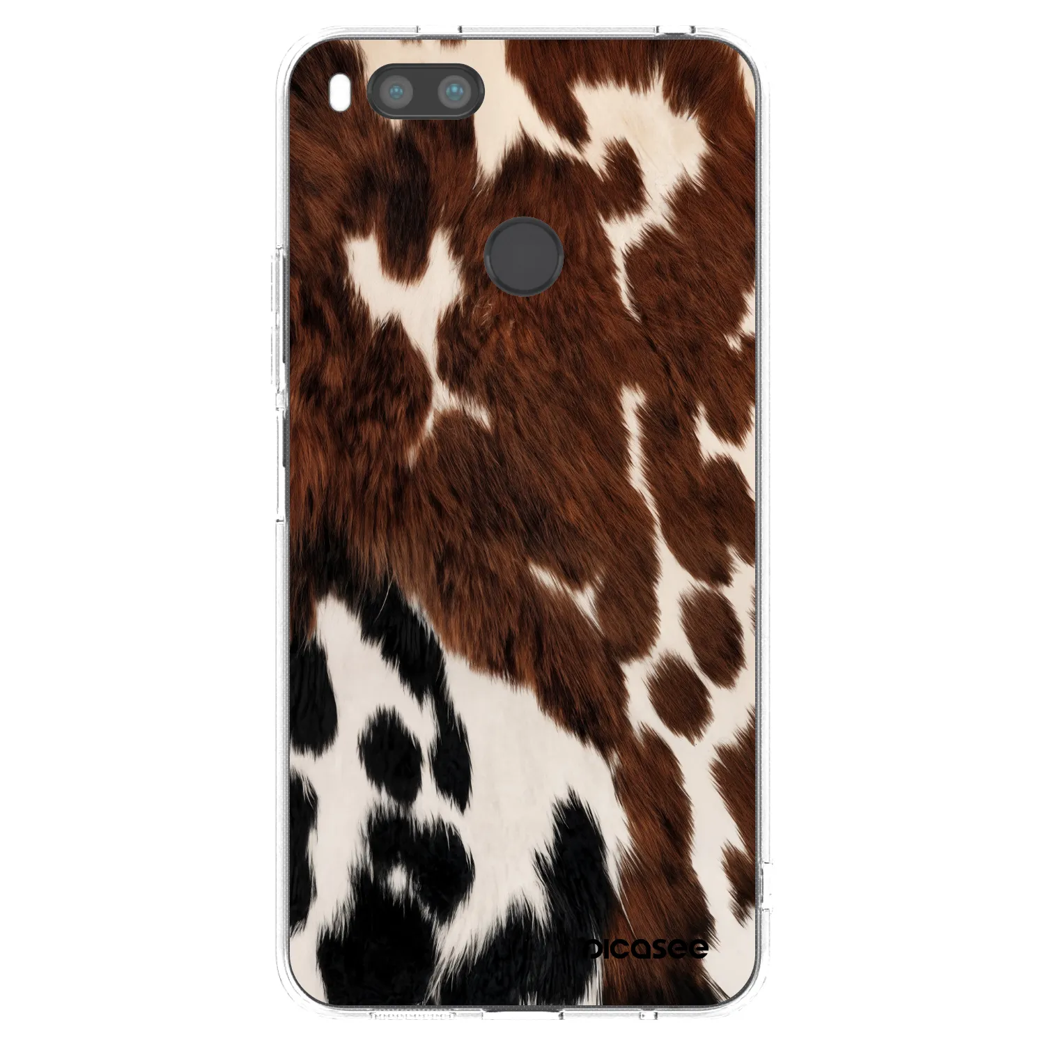 Picasee husă transparentă din silicon pentru Xiaomi Redmi A1 - Rust