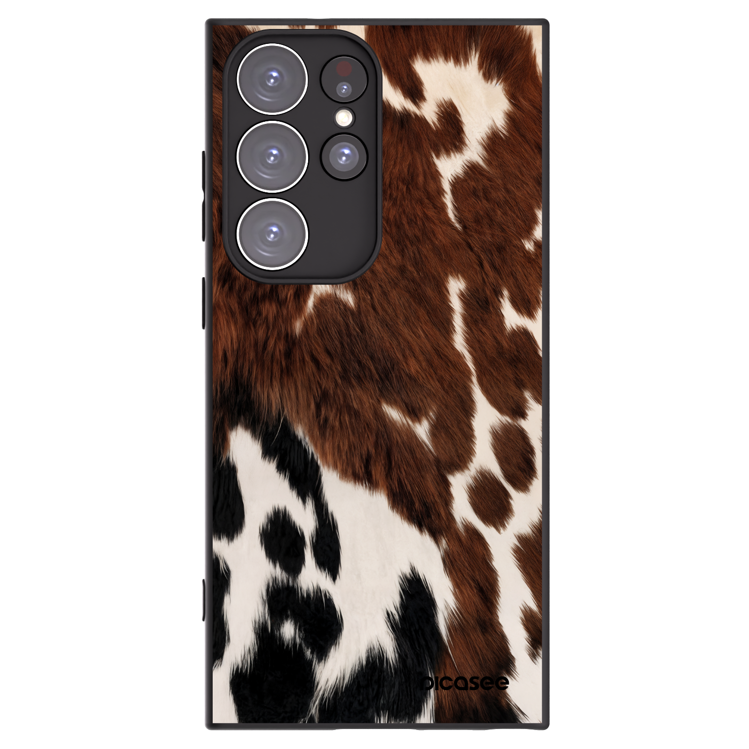 Picasee husă neagră din silicon pentru Samsung Galaxy S23 Ultra 5G - Rust