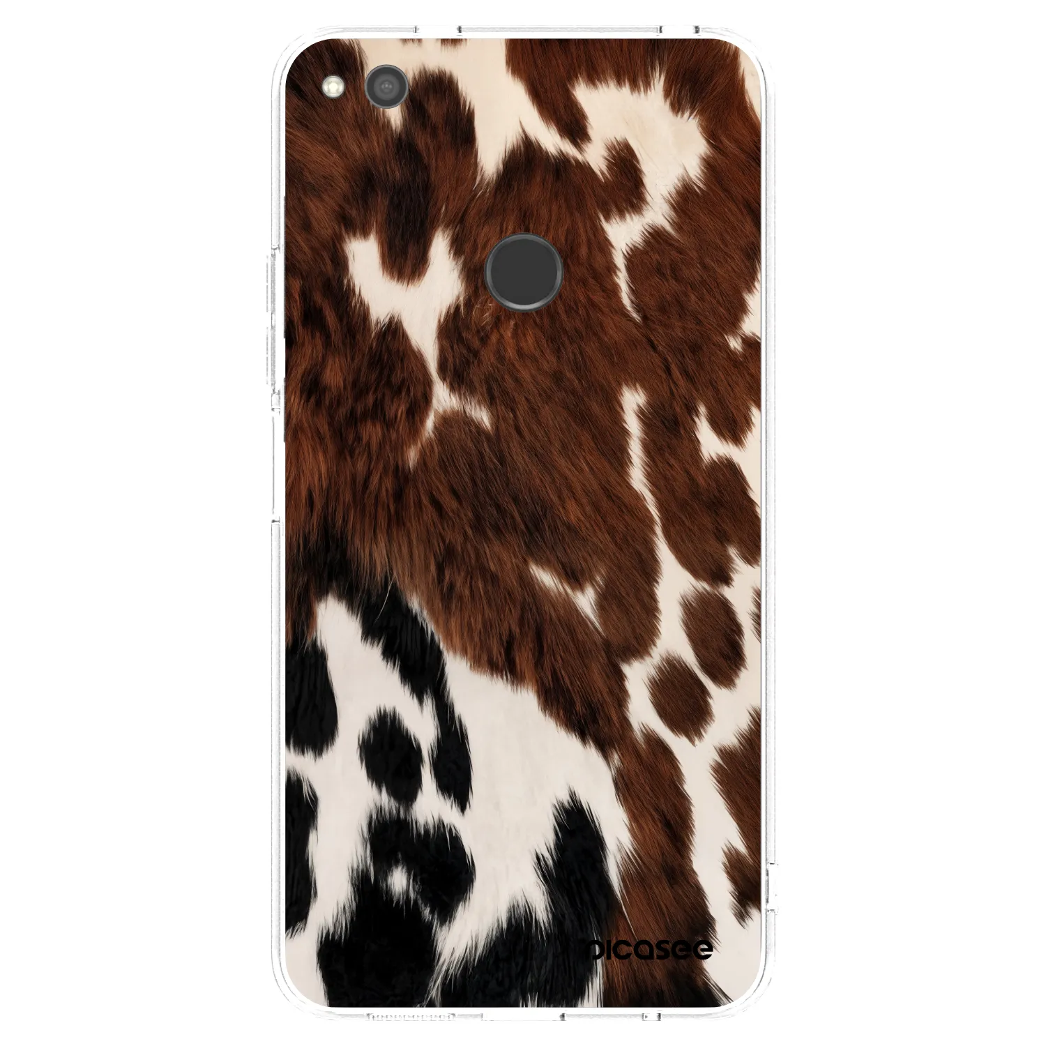 Picasee husă transparentă din silicon pentru Huawei P9 Lite 2017 - Rust